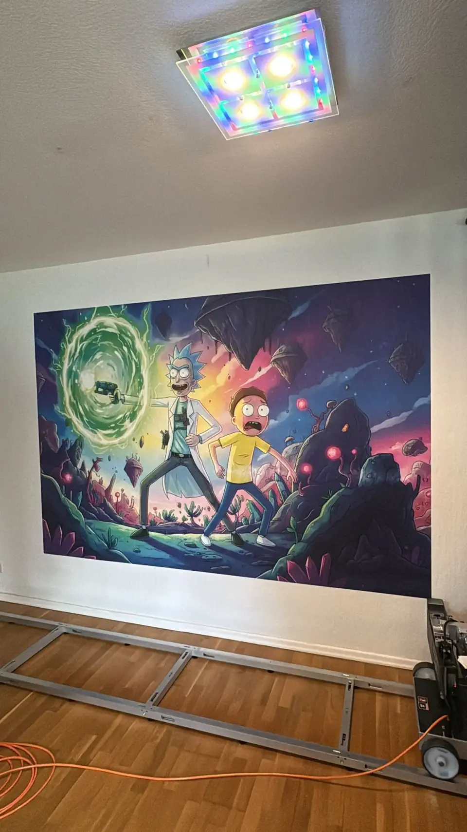 Beispiel einer individuell gestalteten Wand
